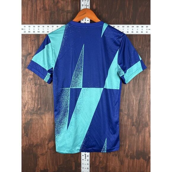 Nike FC Barcelona 2019 Pre-Match Jersey Cabana Deep Royal Blue BV2096-314 Small - Picture 8 of 9